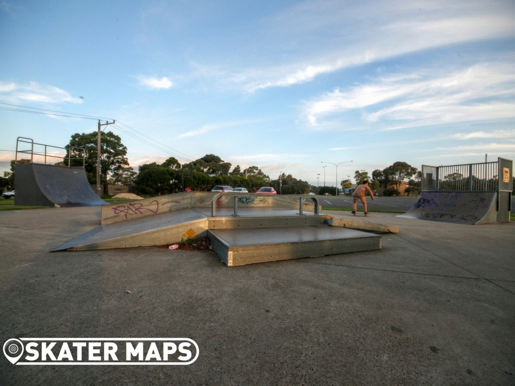 Dingley Skatepark, Melbourne Skateparks, by skater maps