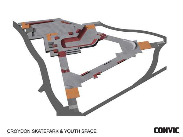 Croydon Skate Park Design 