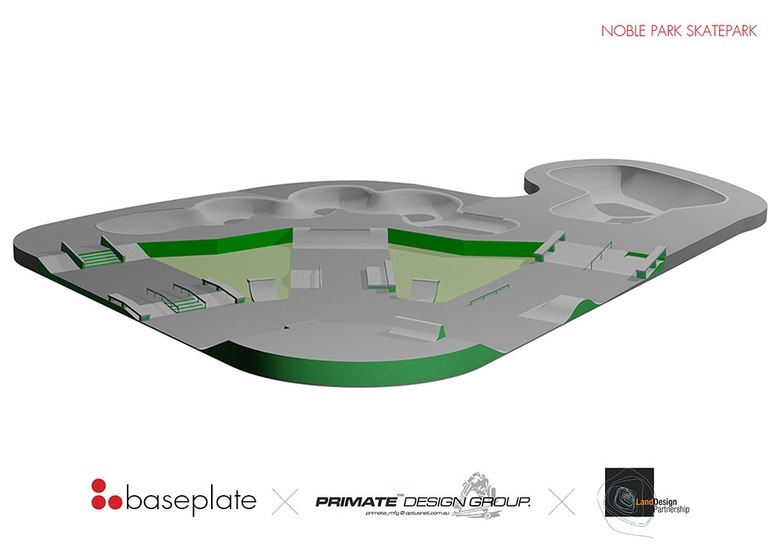 Noble Park Skatepark Design Concept