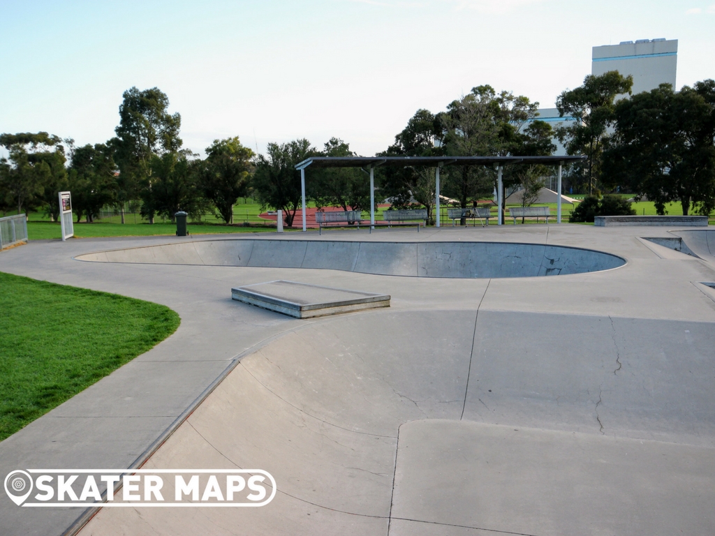 Newport Skatepark, Melbourne Victoria. Skateboard and BMX Park