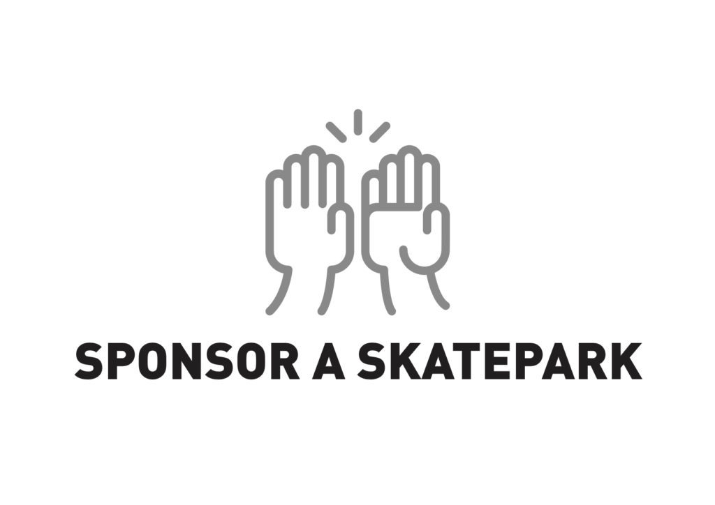 Sponsor a skatepark and engage with the skateboarding community