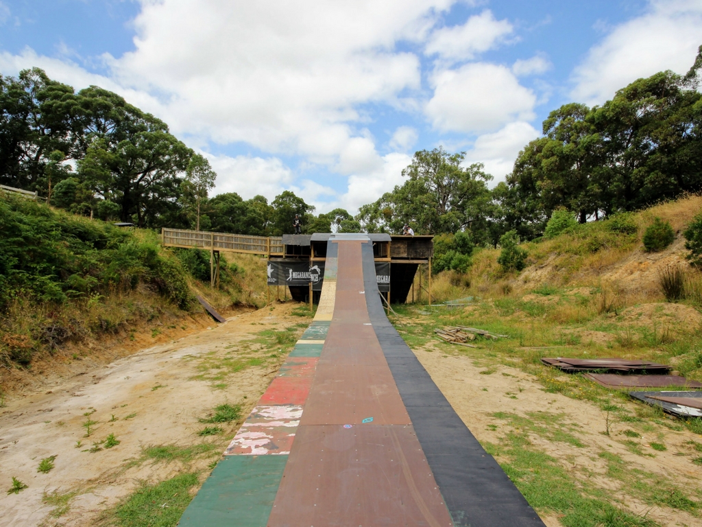 Mega Ranch Nyora Vic Australia Huge Vert Skateboard Ramps