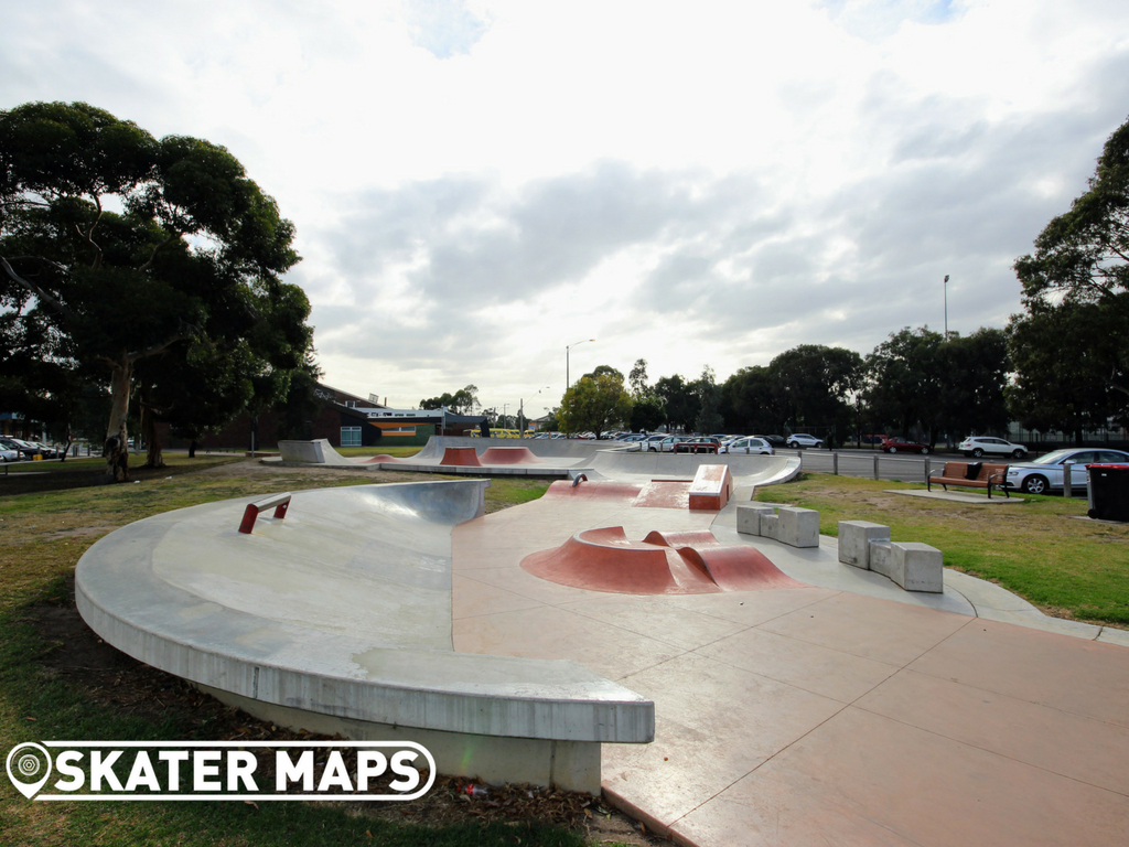 Fawkner Skatepark Melbourne, Vic