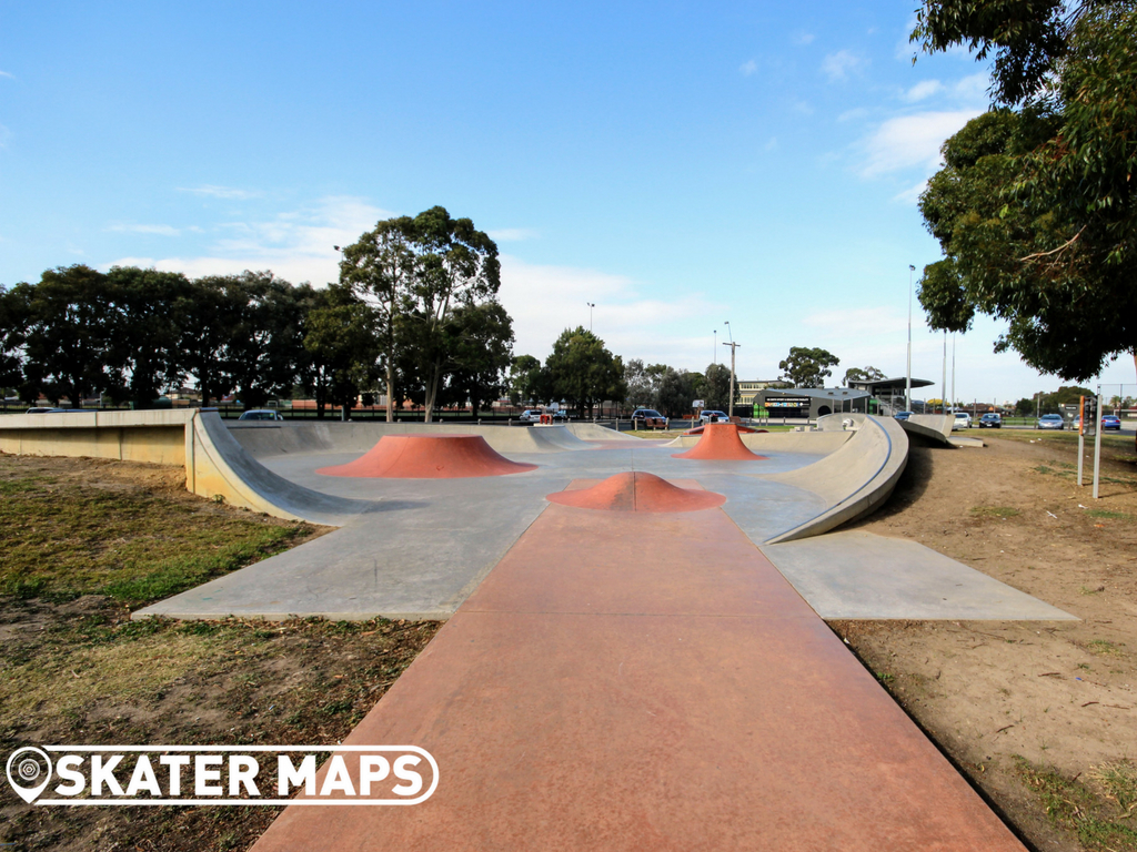 Fawkner Skatepark Melbourne, Vic