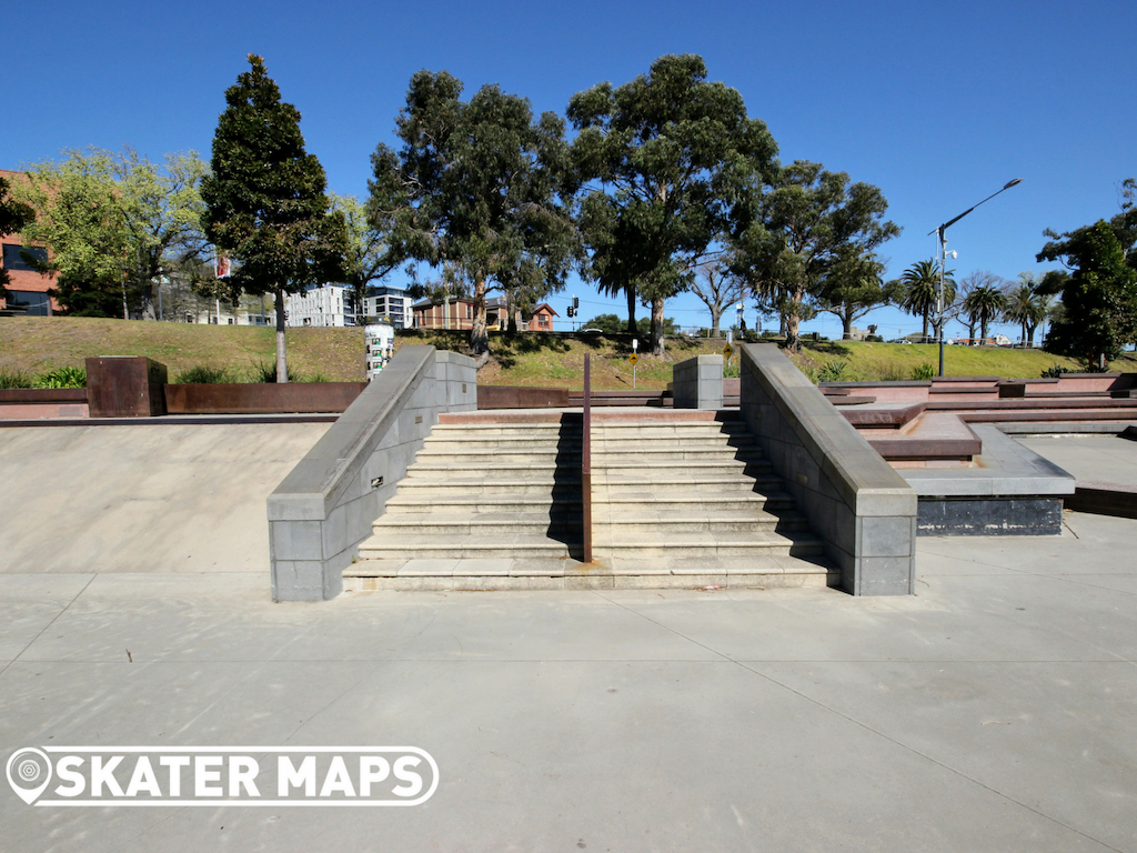 Geelong Waterfront Skatepark Skateboard Vic Australia Skate Parks