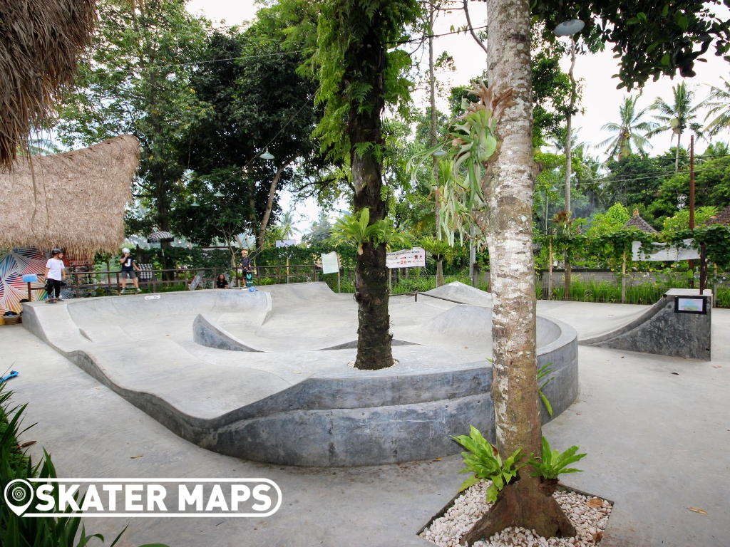 Blue Bear Skateboard Park Ubud Bali 