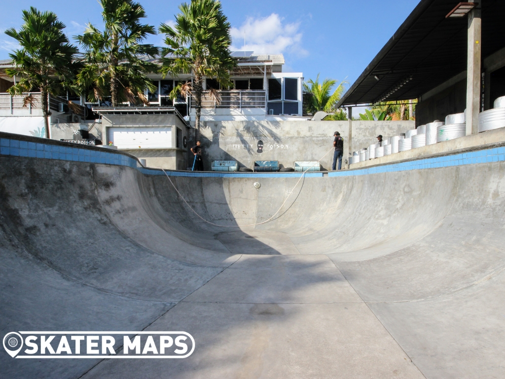 Pretty Poison Skate Bowl Cangu Bali Indonesia