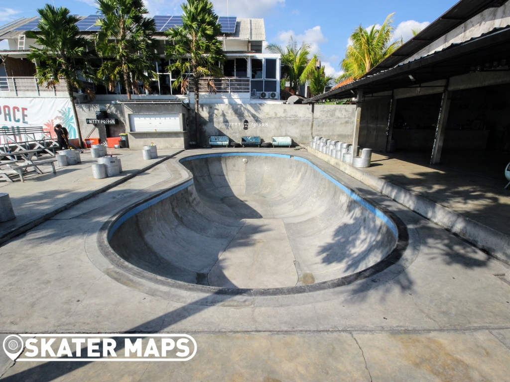 Pretty Poison Skate Bowl Cangu Bali Indonesia