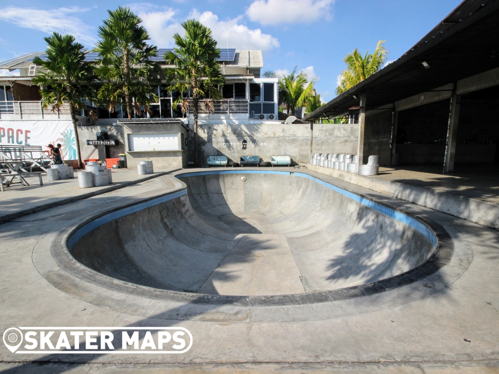 Pretty Poison Skate Bowl Cangu Bali Indonesia