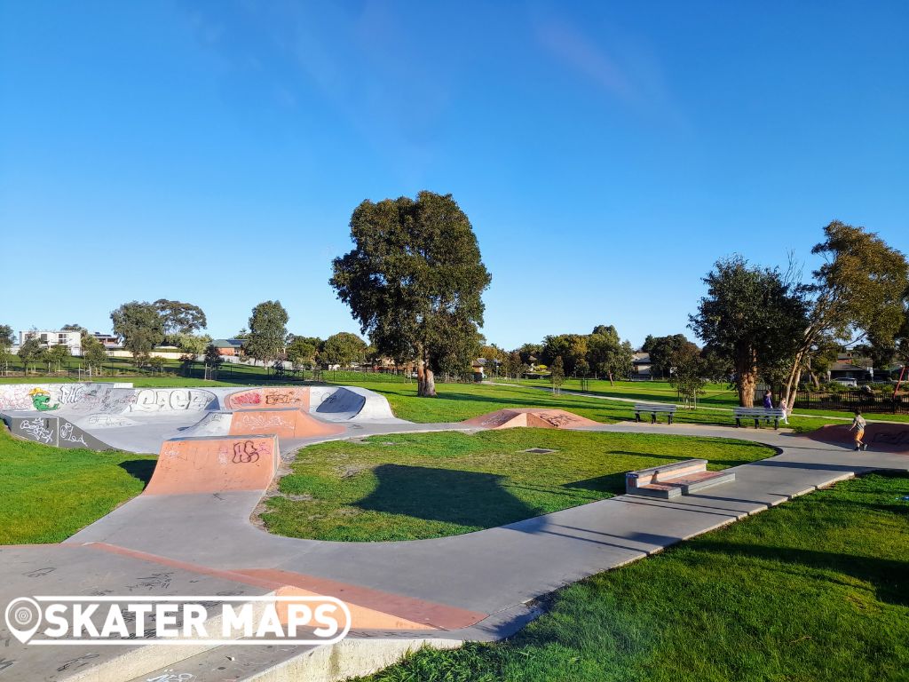 upgraded skatepark