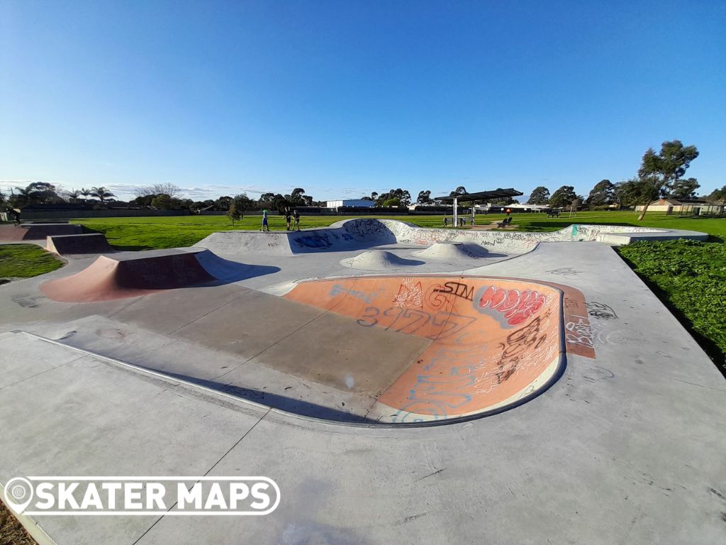 Upgraded skatepark